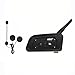 EJEAS V6 Pro 1200M Bluetooth Casque de Moto Interphone, étanche IP65 Intercom Moto Headset Kit Main Libre Connecter Jusqu'à 6 Riders Communication Système pour Vélo Extérieur, Moto