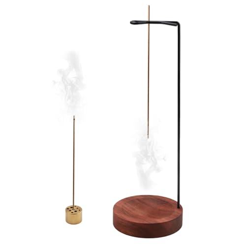 Quemador de Incienso, 2 en 1 Soporte para Incienso Invertido de...