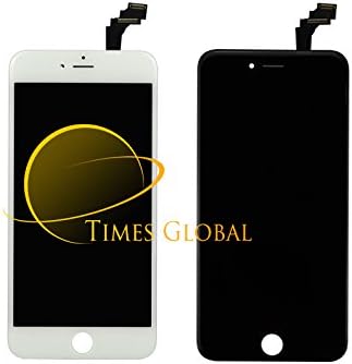 Times Global Replacement iPhone 6 (4.7 inches) Black LCD Display Touch Screen Digitizer Replacement + Free Tool kit and Tempered Glass Screen Protector