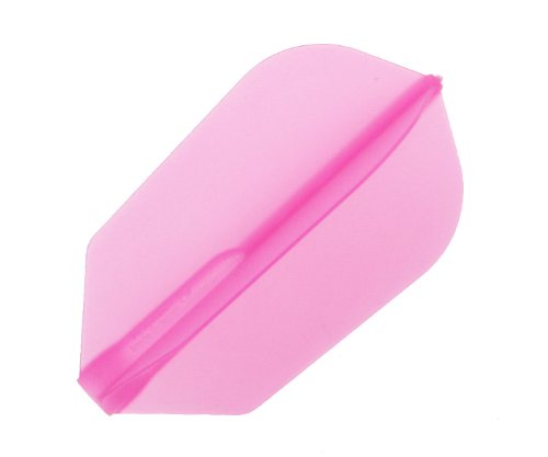Cosmo Darts 6 Pack Fit Flight - Slim Dart Flight (Hot Pink)