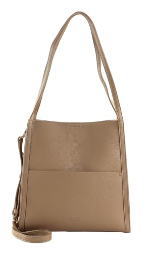 Sac Svedala Shopper Smooth Taupe Gold SEIDENFELT MANUFAKTUR