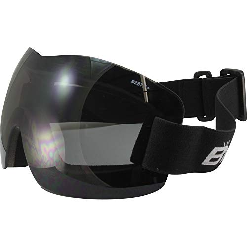 Birdz Eyewear Starling Skydiving Motorcycle Goggles Frameless 2 Pairs Clear & Smoke Lenses #TOP6