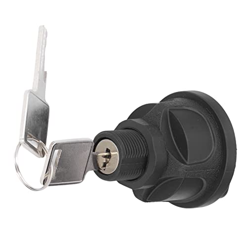 Aramox Conjunto de chaves de chave de ignição, interruptor de ignição para escavadeiras carregadoras