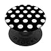 Polka Dot Colorful Black And White - PopSockets Grip and Stand for Phones and Tablets
