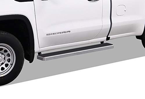 Estribos de acero inoxidable APS 6in para Silverado Sierra