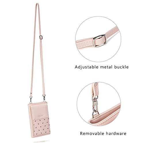 Myfriday Small Leather Shoulder Bag, Crossbody Bag Cellphone Wallet Purse Lightweight Crossbody Handbags For Women #TOP4