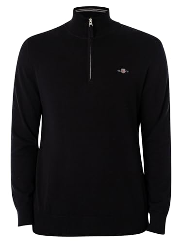 Pull Gant Tricot à demi zip en coton classique EU - vue 5