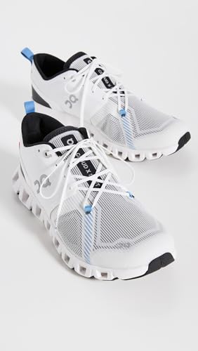 Image of On Men's Cloud X 3 Shift Sneakers, Undyed White /Black, 10.5 Medium US
