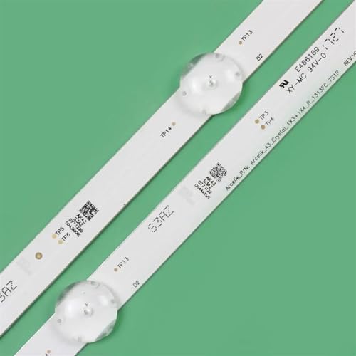 Tira de LED para televisión 43VLX7730SP luces traseras de diodos para recambio 3