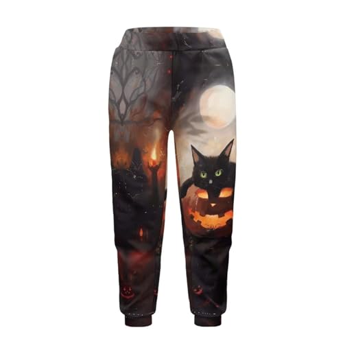 Athletic Sports Pants for Kids Funny Sweatpants for Halloween or Fall2