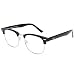 Livhò Blue Light Blocking Glasses,UV400 Transparent Lens,Phone Computer Reading Glasses,Anti Eyestrain/Anti Ray,Sleep Better for Women/Men - 0.0 Magnification