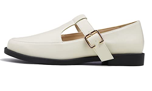 Image of FEVERSOLE Women's Fashion Dress Comfort Low Heel Office Penny Loafer Flats