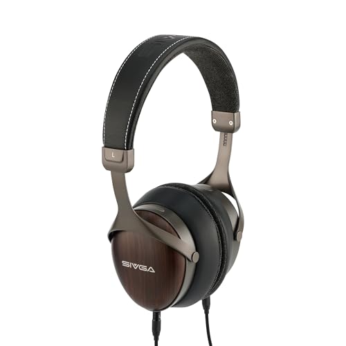 Amazon.co.jp: SIVGA SV021 PRO 密閉型 有線 HiFi ヘッドホン 50mm