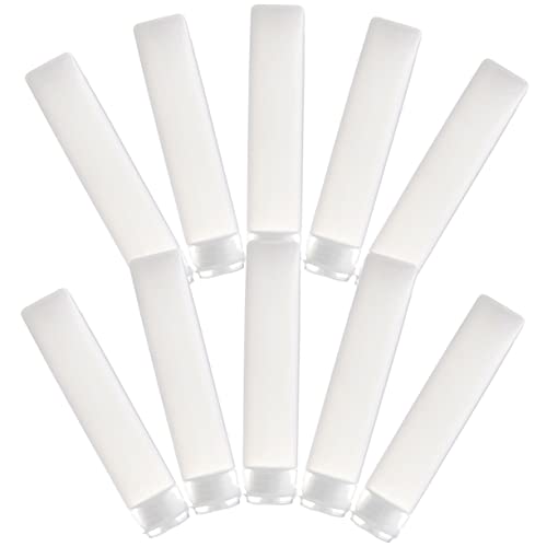 PATKAW 10 Piezas Botella De Manguera Botella Exprimible Sin Aire Botellas De Viaje Para Artículos De Tocador Mini Botellas De Viaje Recargables Neceser De Viaje Artículos De Aseo Páginas