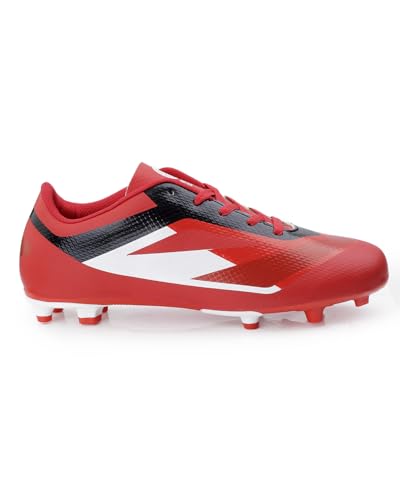 Image of Bacca Bucci Mens inchStrike X inch Firm Ground Football Shoes|Lightweight Soccer Cleats with High-Traction Studs