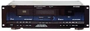 PYLE PRO PT649D Dual Cassette Deck