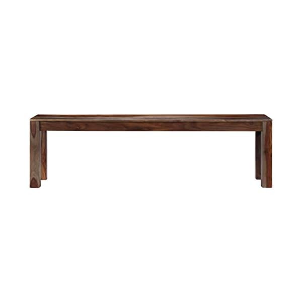 Bench 160 cm Grey Solid Sheesham Wood - Image 4