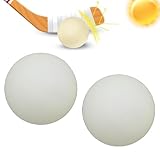 Hockeyscheiben – runde Hockeyscheiben, Mehrfarbig, Sportscheibälle, für klassisches Training und Training, Durchmesser 7,6 cm, Dicke für Zubehör für Ju Tischgeräte