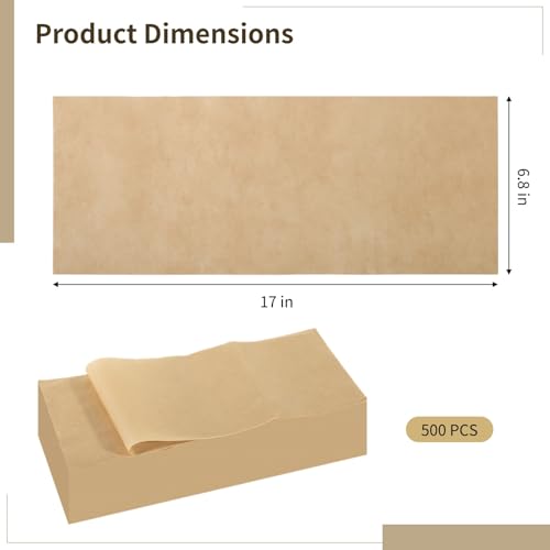 Papel pergamino antiadherente y absorbente que evita que los alimentos se peguen 3