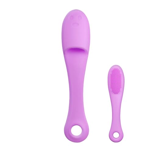 猫のあごブラシ、ペットの歯ブラシの指 | 猫のあごクリーナー | ソフトシリコーン猫犬歯磨き、ペット用食品グレードシリコーン犬指歯ブラシ