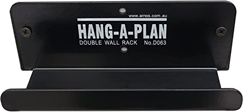 Arnos Hang-A-Plan Front Load Wall Rack for 2 Binders A0 A1 A2 A3 Ref D063