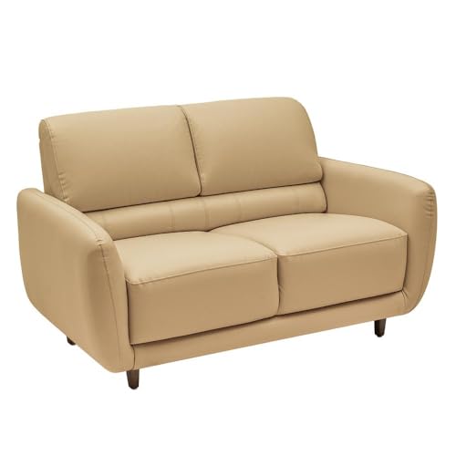 Image of Wakefit Sofa Set | 5 Year Warranty | Sofa 4 Seater, 4 Seater Sofa for Living Room, Wooden Sofa Set, Sofa Set 2+1+1 Seater - Solomon(Robin : Ivory)