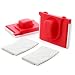 Paint Edger Tool for Cutting in Tools for Painting, 2 PCS Paint Edge Trimmer with Replacement Paint Edger Pad, Latex Painting Flat Edger Paints Pads with Rotatable Hollow Roller for Ceilings Walls DIY