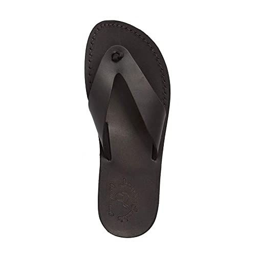 Solomon - Leather Flip Flop Sandal - Mens Sandals3