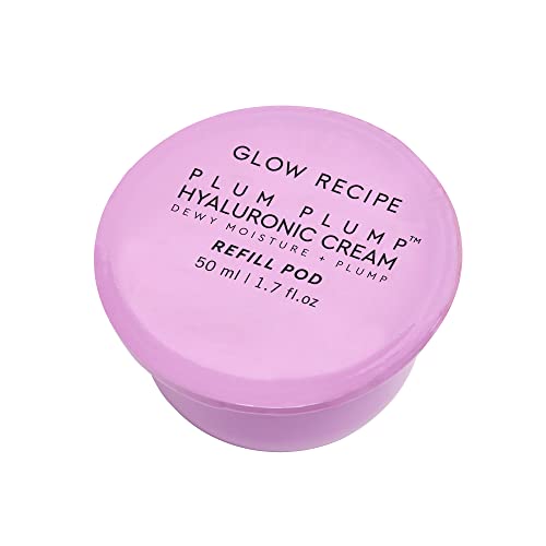 Glow Recipe Plum Plump Hyaluronic Acid Face Cream Refill Pod Whipped
