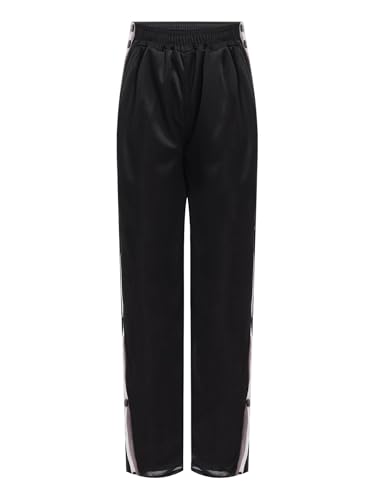 Jugaoge Kids Boys Loose Fit Tear Away Basketball Side Split Casual Joggers Sweatpants Hip Hop Dance Trousers2