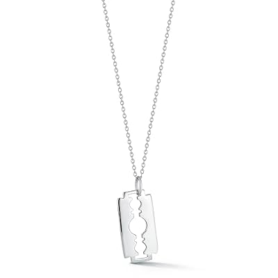 MATEO NEW YORK, Razor Blade Necklace