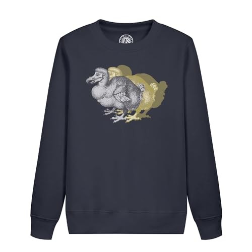Sweatshirt enfant dodo oiseau vêtement biologie illustration ancienne pull original