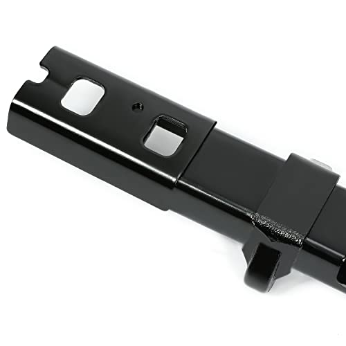 Kuafu Seat Bracket Compatible With 2015-2023 Ford Transit 2 Person Bench Seat Floor Track Bracket Black 2Pcs #TOP5