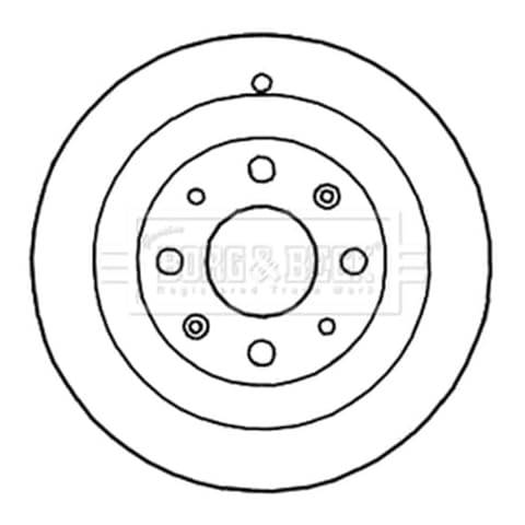 Borg & Beck Brake Drum for Vauxhall Corsa Cover