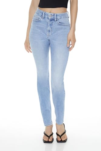 Forever 21 Women's Curvy High-Rise Skinny Jeans2