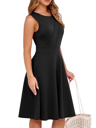 Fit and Flare Cocktail Dress for Women Wedding Guest Business Work Semi Formal A Line Dresses 20254