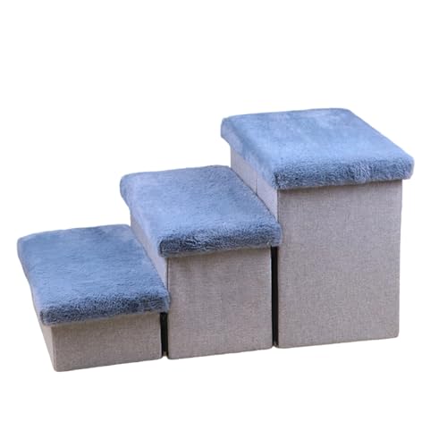 3レベルステップカウチペットの子犬ランプ運動能力トレーニング用品家庭用ペットストア階段供給折りたたみ式ペットステップ