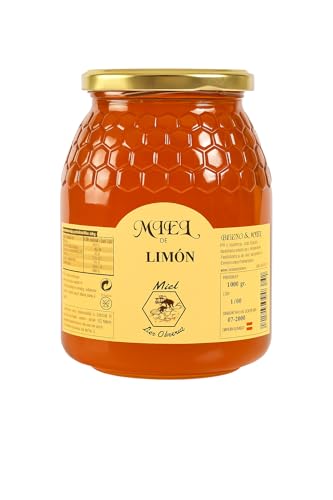 Miel de Limón, pura de Abeja. 100% Natural. Producto Artesano de Cosecha Propia. Sabor puro limón y dulce. Deliciosa Miel, con color claro. 500 g