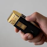 Wahl Travel Shaver Gold Edition- Schnurloser und wiederaufladbarer Elektrorasierer für Männer, ideal für Reisen, zum Schneiden von Haaren und Bart, kompakt und tragbar