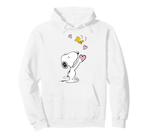Peanuts - Snoopy Woodstock Mein Herz ist bei dir Pullover Hoodie