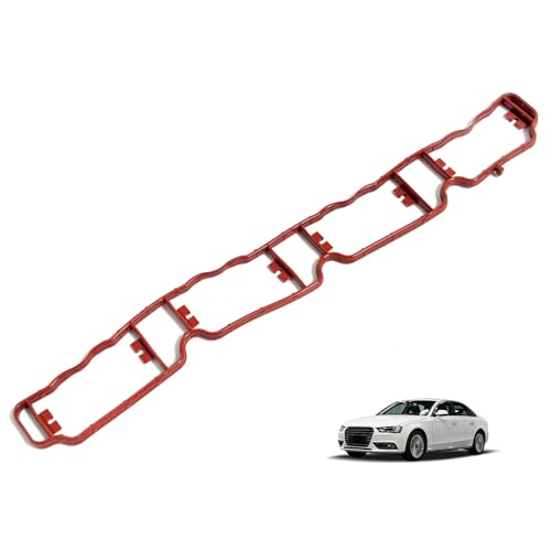 06F129717D Lower Engine Intake Manifold Gasket Compatible with Audi, VW Car - 2005-2018 - A3, A4, A5,A6, A6, Q5, TT Quattro, TTS Quattro, allroad, Beetle, CC, Eos, Golf R, GTI, Jetta, Passat, Tiguan