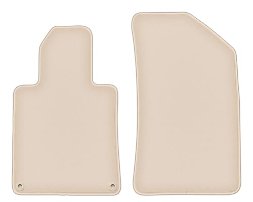 Tapis auto Peugeot 508 RXH arrière en velours beige pour des voyages en famille