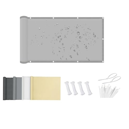 DSRDRFG Voile d'ombrage imperméable Rectangulaire 4x5M 95% Protection UV, Filet d'ombrage avec Oeillets et Cordons pour Patio Terrasse Pergola Balcon Jardin...