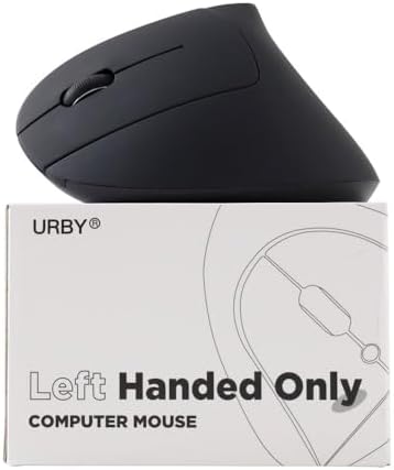 Amazon.com: Lekvey Left Handed Mouse, Wireless 2.4 GHz USB Lefty Left ...