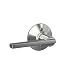 Schlage F170 LAT 625 Latitude Dummy Lever Trim, Bright Chrome