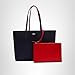 Lacoste Women's Anna Large Reversible Tote Bag, Violet/Red, One Size