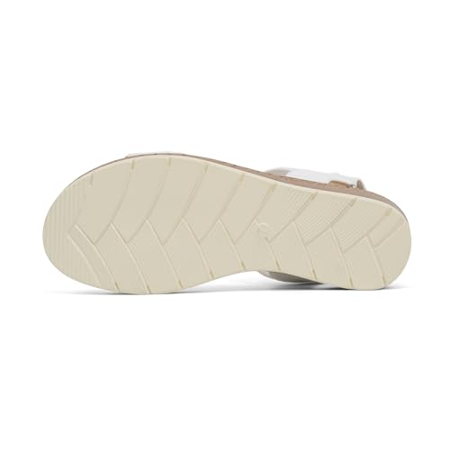 Image of VJH confort Women's Flat Sandals Open Toe Elastic Ankle Strap Slip on Comfy Low Wedge Sandals