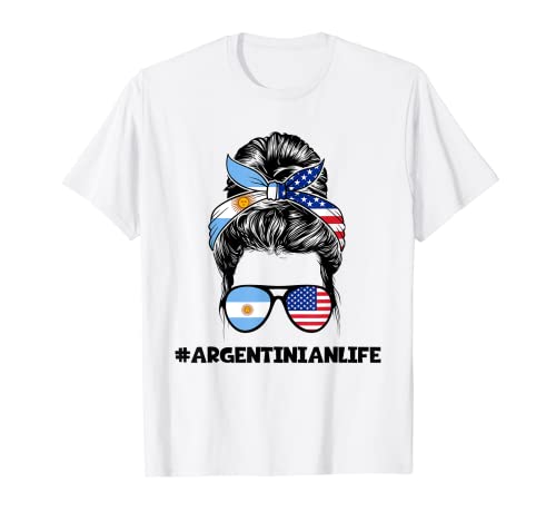 Argentinianlife Américaine Argentine T-Shirt
