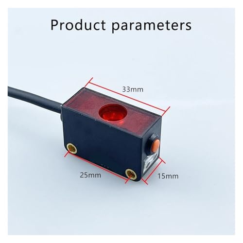 Sensor fotoeléctrico GQ8-MG2MN de 2 m contra fallos de lectura en cintas 2