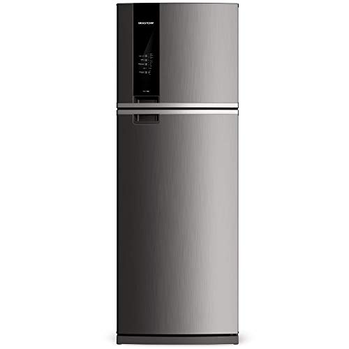 Geladeira Brastemp Frost Free Duplex 500 litros cor Inox com Turbo Control - BRM57AK 110V